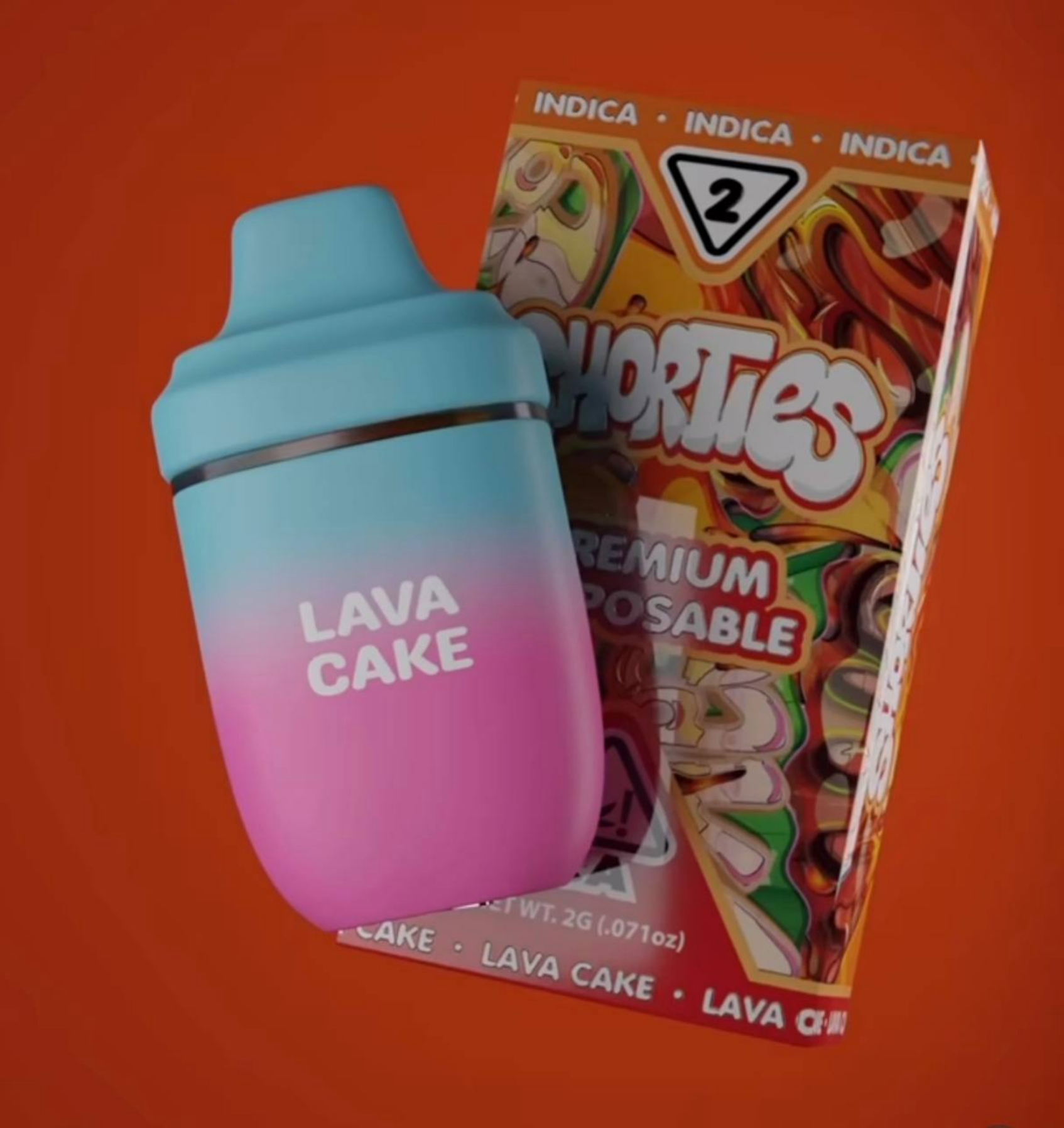 Buy 2G Shorties Lava Cake Disposable