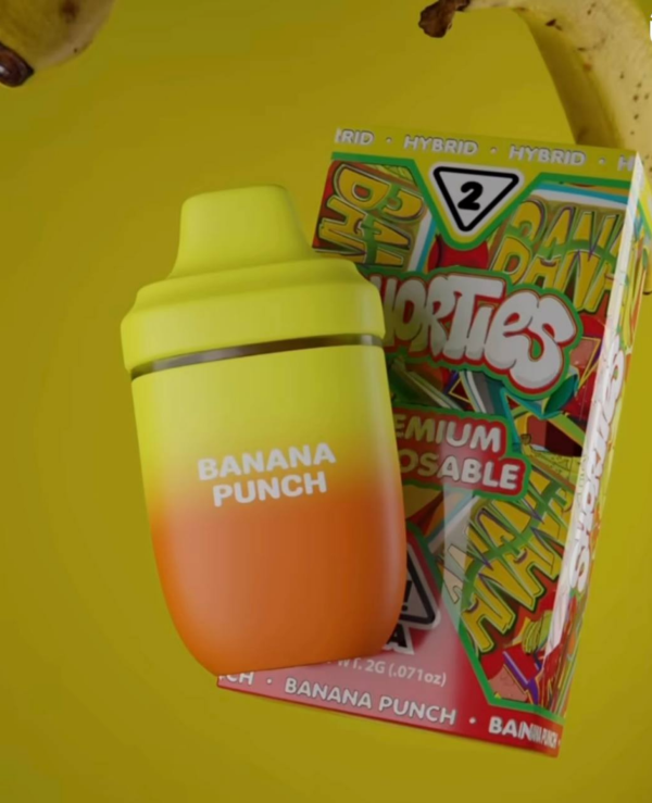 Buy Shorties Banana Punch Disposable